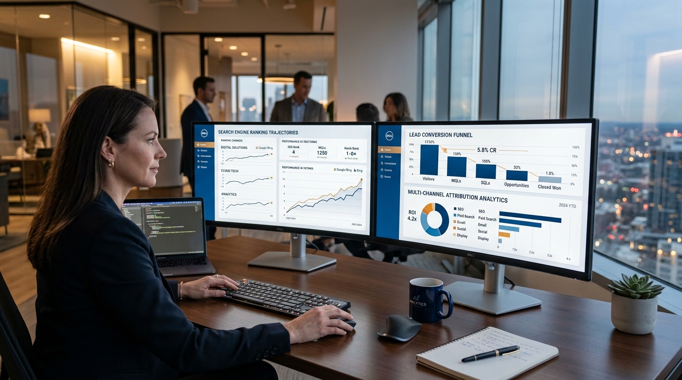 AdZio data-driven marketing, analytics, and attribution visualization
