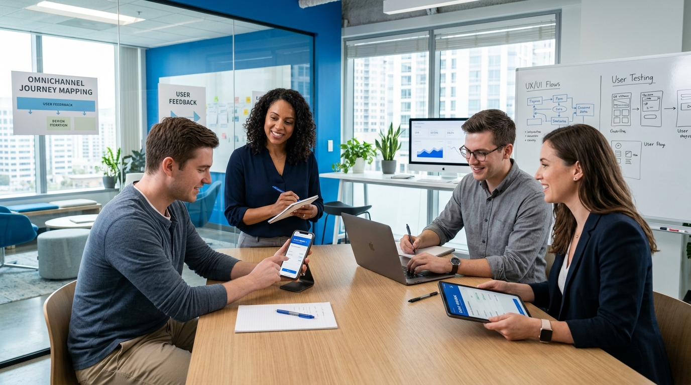 AdZio human-centered digital customer experience, omnichannel journey testing and UX research