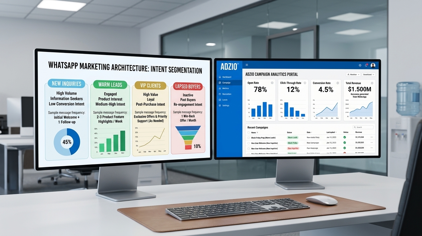 Audience Segmentation Framework and Behavioral Data Matrix